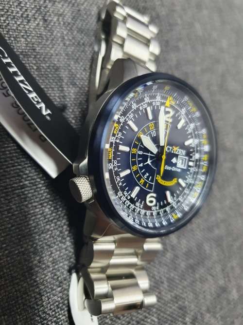 Citizen Blue Angels Eco drive watch - BJ7006-56L