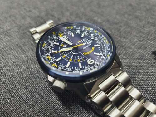 Citizen Blue Angels Eco drive watch - BJ7006-56L