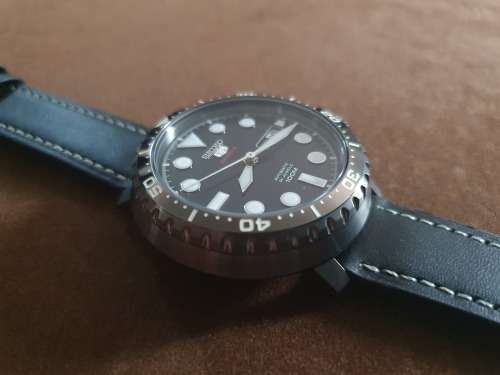 Seiko 5 Bottlecap Black SRPC67 - mint condition