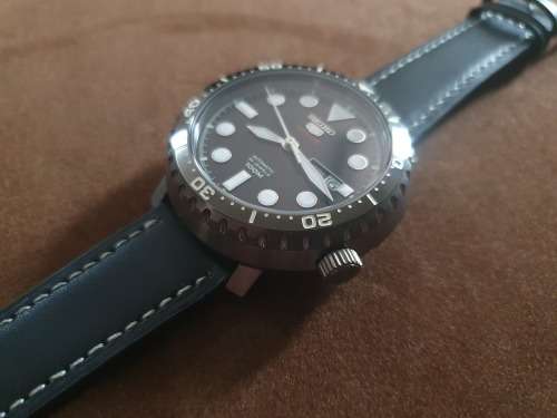 Seiko 5 Bottlecap Black SRPC67 - mint condition