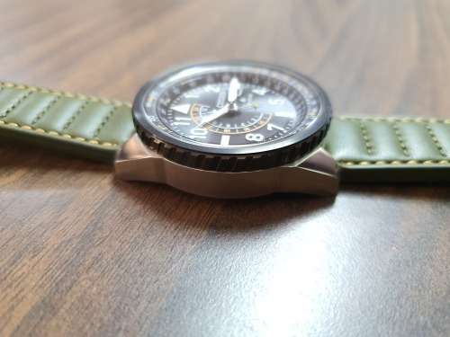 Citizen Promaster Nighthawk  Eco-Drive Aviator Watch (Model: BJ7138-04E)