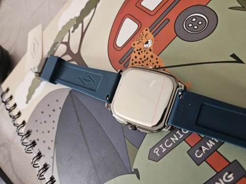 Fossil Men`s Inscription Three-Hand Date Navy Silicone Watch - FS5979