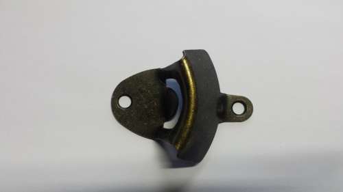 Vintage Coke or Beer bottle opener Wall mount