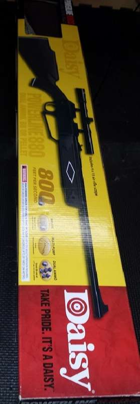 Demo Daisy Powerline 880S Dual Amo Air Rifle 800fps Multipump with Scope
