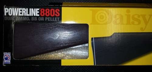 Demo Daisy Powerline 880S Dual Amo Air Rifle 800fps Multipump with Scope