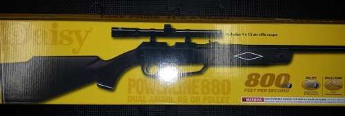 Demo Daisy Powerline 880S Dual Amo Air Rifle 800fps Multipump with Scope