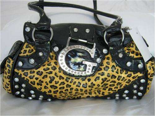 LOVELY BAG WITH YELLOW ANIMAL PRINT