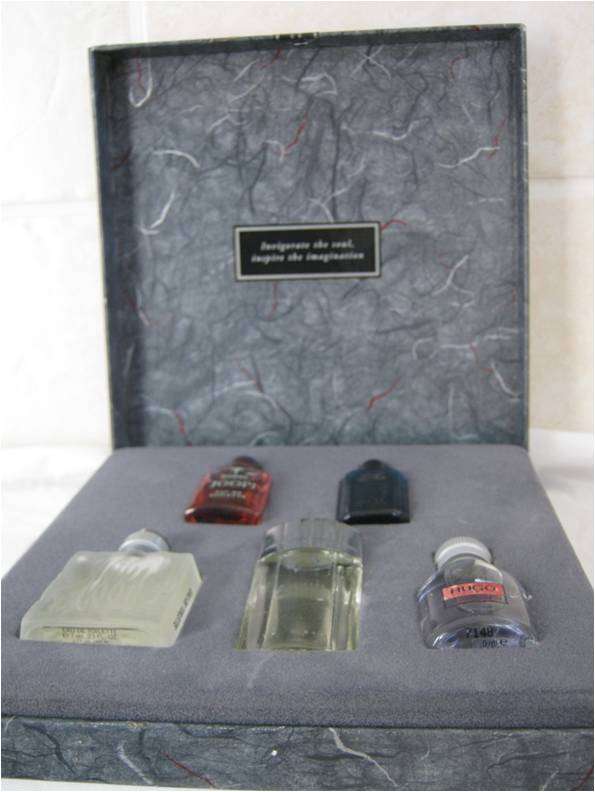 5 VINTAGE CLASSIC MINIATURE PERFUME BY CLASSIC DESIGNERS - BARGAIN