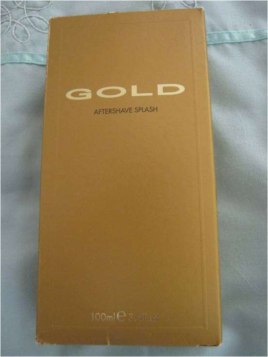100MLS GOLD AFTERSHAVE SPLASH