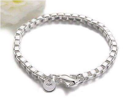 Silver hallmarked Bracelet box style