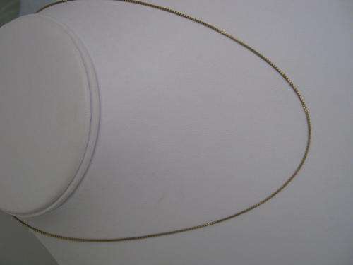 9CT GOLD CHAIN BOX TYPE