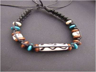 ETHIC BRACELET WITH OX BONE