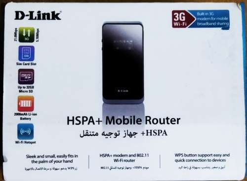 Mobile Router 3G - DLink DWR 730
