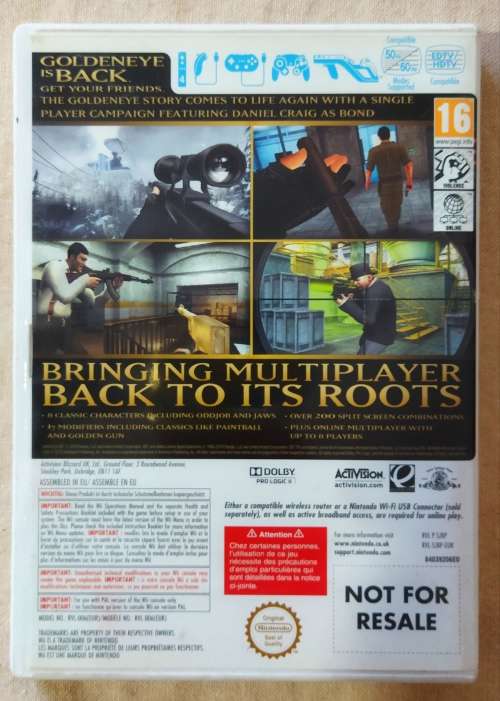 007 Goldeneye (Wii) Mint condition