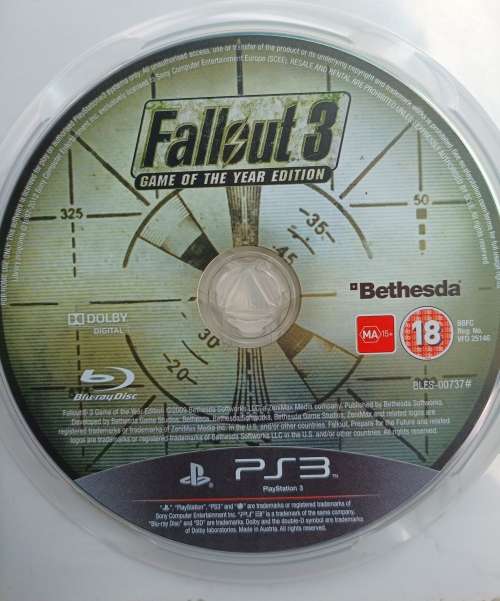 Fallout 3 Game Of The Year Edition (PS3)