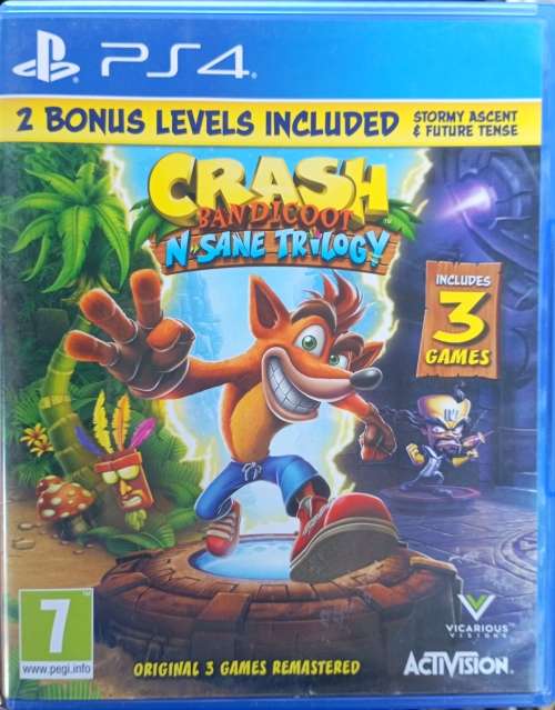 Crash Bandicoot Trilogy (PS4)