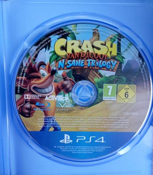 Crash Bandicoot Trilogy (PS4)