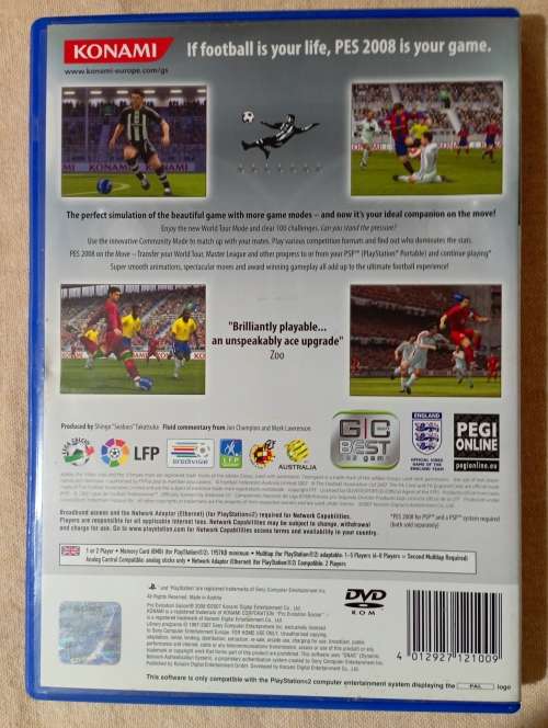 PES 2008 Soccer (PS2)