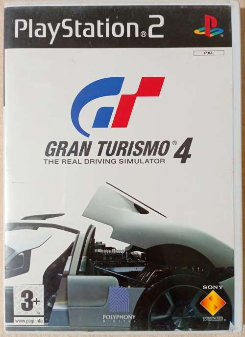Gran Turismo 4 White Edition (PS2)