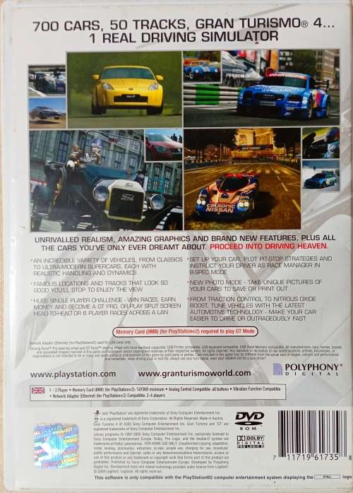 Gran Turismo 4 White Edition (PS2)