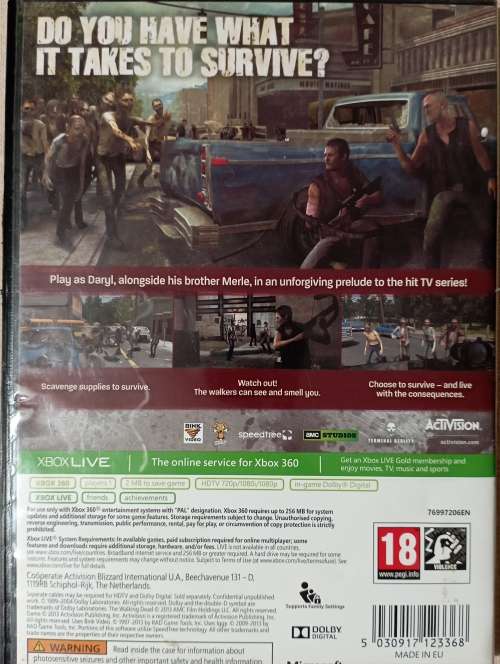 The Walking Dead Survival Instinct (Xbox360)