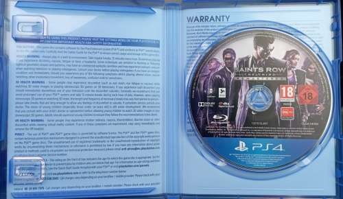 Saints Row The Third Remastered (PS4) Rare!