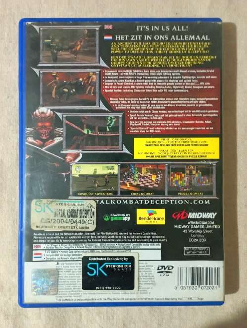 Mortal Kombat Deception (PS2)