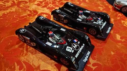 2 X HORNBY SCALEXTRIC CADILLAC     -   1/32 SCALE SLOT CAR    (SPARES / REPAIRS)