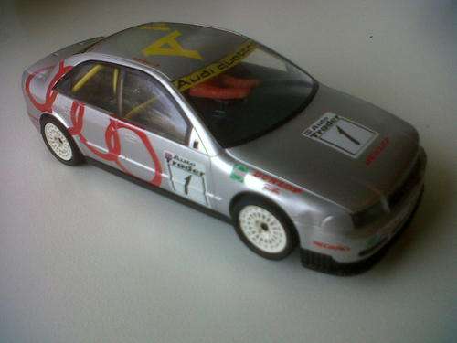 HORNBY SCALEXTRIC C2107 AUDI #1 "AUTO TRADER" 1/32 SLOT CAR