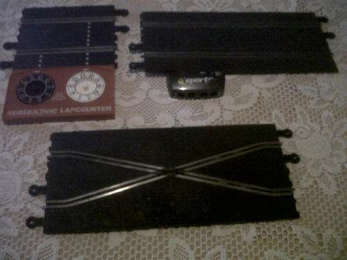 SCALEXTRIC LAPCOUNTER , POWERBASE , CROSSOVER
