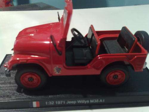 DEL PRADO FIRE 1971 JEEP WILLYS M38 A1   1/32 SCALE MODEL****see pictures****