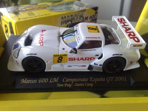 LIMITED EDITION FLY MARCOS 600 LM - 1 /32 SCALE SLOT CAR (NEW IN BOX)