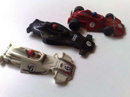 SCALEXTRIC F1'S FOR SPARES / REPAIRS  -  1 /32 SCALE SLOT CAR
