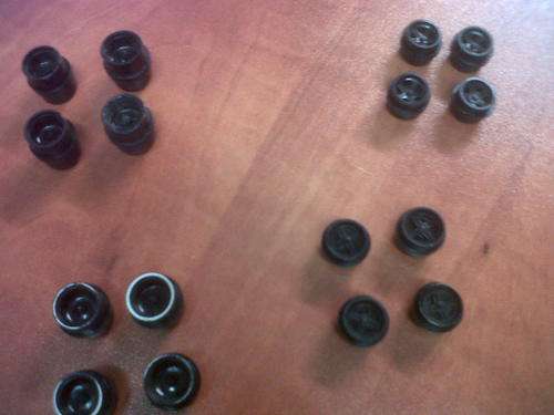 4 X SCALEXTRIC RIM SETS
