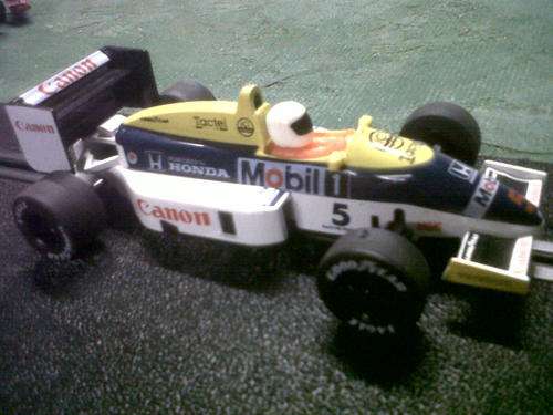 SCALEXTRIC C0374 WILLIAMS FW11 HONDA  -   1 /32 SCALE SLOT CAR