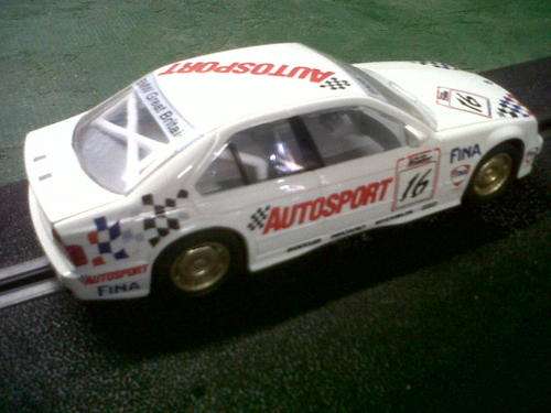 SCALEXTRIC C0571 BMW 320i ''AUTOSPORT''  -  1/32 SCALE SLOT CAR