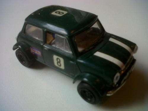 SCALEXTRIC MINI COUPER  -  1/32 SCALE SLOT CAR