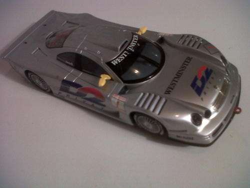 SCALEXTRIC MERCEDES CLK LM    -     1/32 SCALE SLOT CAR