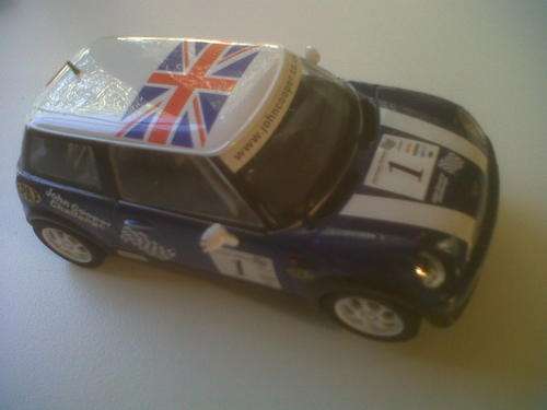 SCALEXTRIC MINI COUPER   -   1/32 SCALE SLOT CAR    (READ INFO)