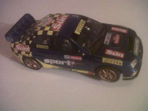 SCALEXTRIC SUBARU   -   1/32 SCALE SLOT CAR