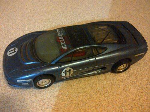 SCALEXTRIC JAGUAR  -  1 /32 SCALE SLOT CAR   (MADE IN ENGLAND)