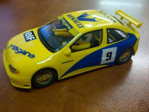 5 of 20 R1 AUCTIONS!!! *SCALEXTRIC RENAULT MEGANE C2477  -  1 /32 SCALE SLOT CAR*