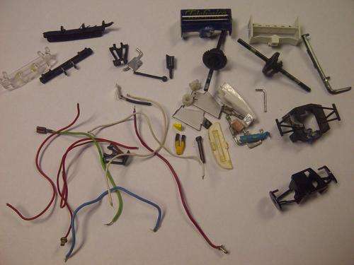 SCALEXTRIC SPARES - just scrap , nothing special ( see pictures)