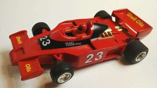 VINTAGE SCALEXTRIC RENAULT RS03T  F1  -  1 /32 SCALE SLOT CAR