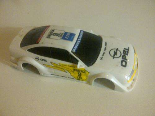 SCALEXTRIC CALIBRA BODY / CHASSIS - 1 /32 SCALE SLOT CAR (SPARES / REPAIRS)