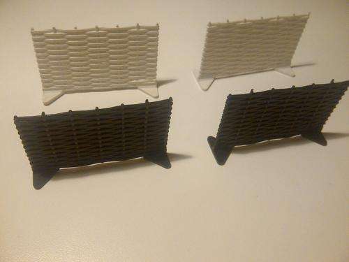 4 x SCALEXTRIC / SLOT CAR TRACK PIECES