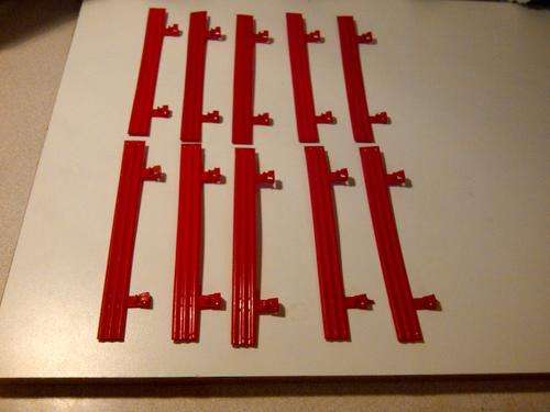 10 x SCALEXTRIC BARRIERS