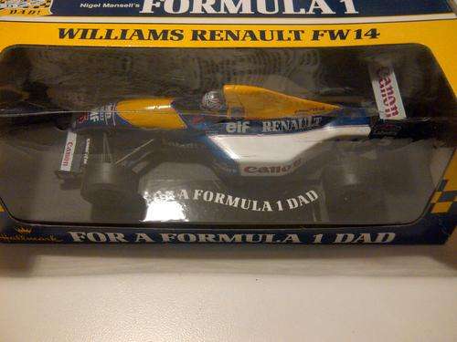 ONYX FORMULA 1 (NIGEL MANSELL'S) WILLIAMS RENAULT FW14 - 1/24 SCALE , 170mm