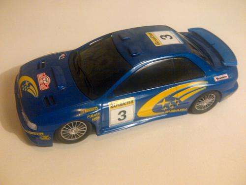SCALEXTRIC SUBARU - 1/32 SCALE SLOT CAR