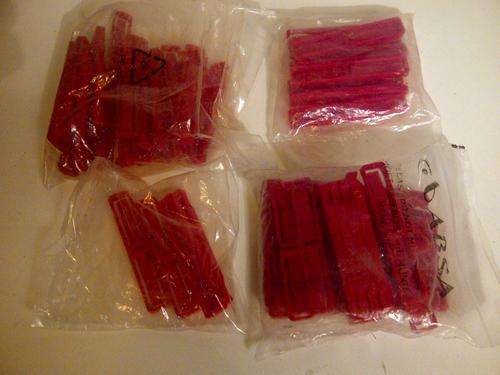 CARRERA TRACK PIECES (ALL IN THE PICTURE)
